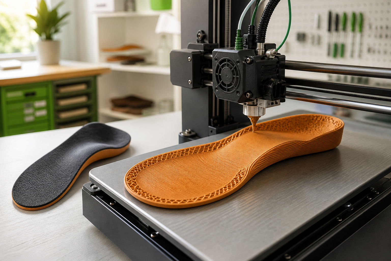 Impresión 3D de una plantilla ortopédica personalizada